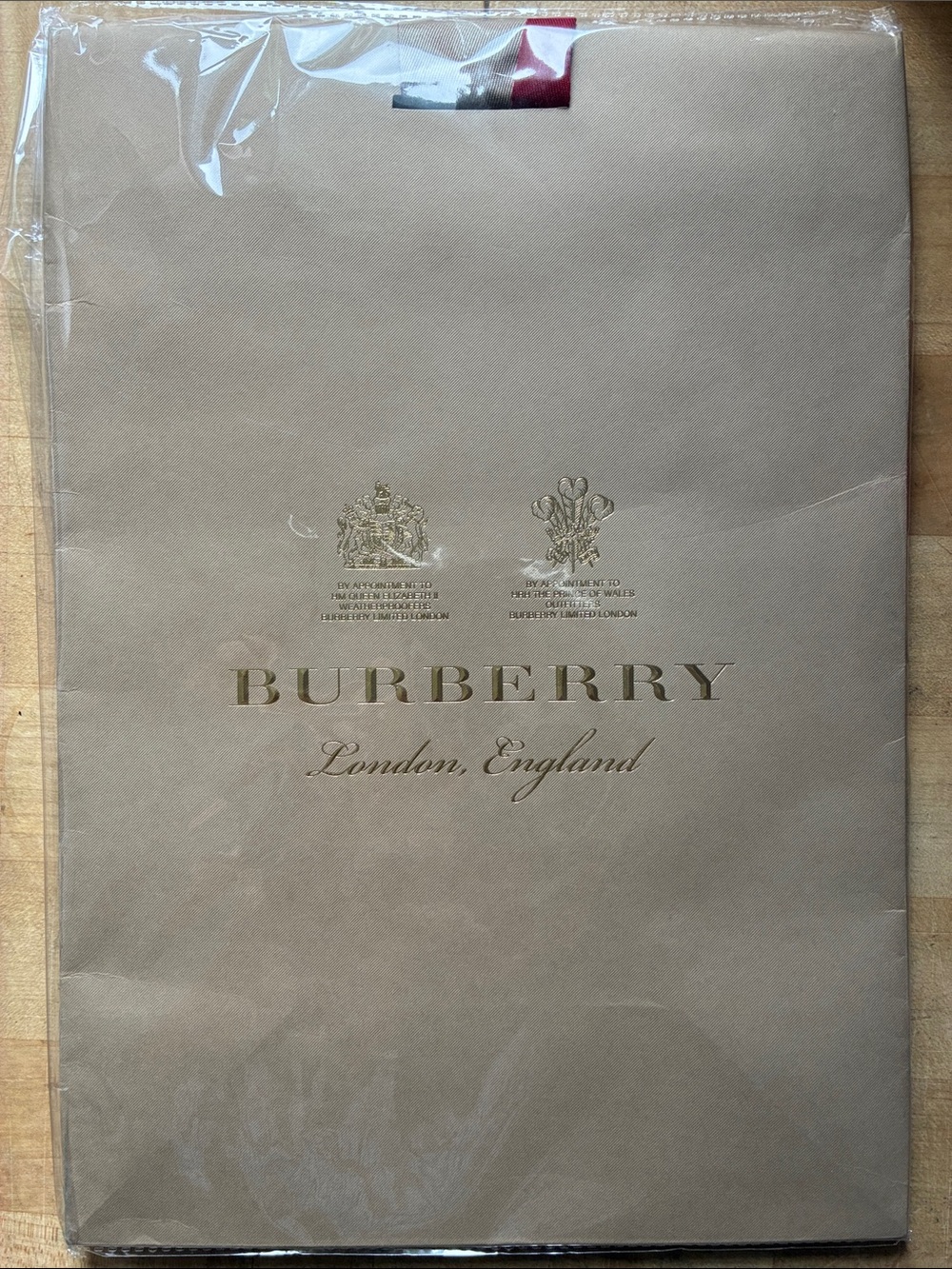 NIP Burberry Gift Bag